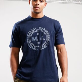 marshall artist spiro tshirt navy